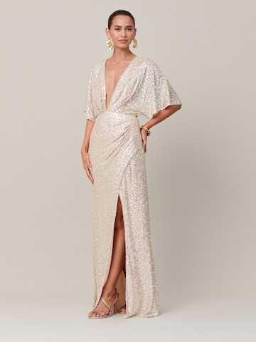 Sável Avondjurk 'Catania' in Beige