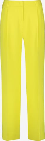 TAIFUN Pleated Pants in Yellow: front