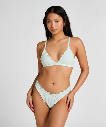 Triangle Soutien-gorge 'Mia' Hunkemöller en vert : devant