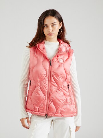 Gilet 'SKY' di No. 1 Como in rosa: frontale