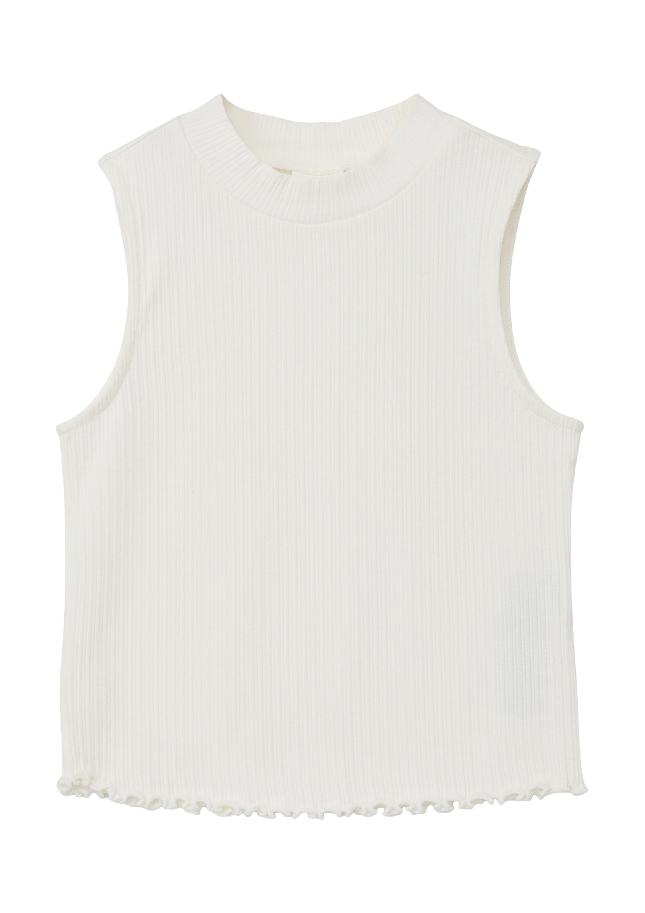 s.Oliver Top in Wit: voorkant