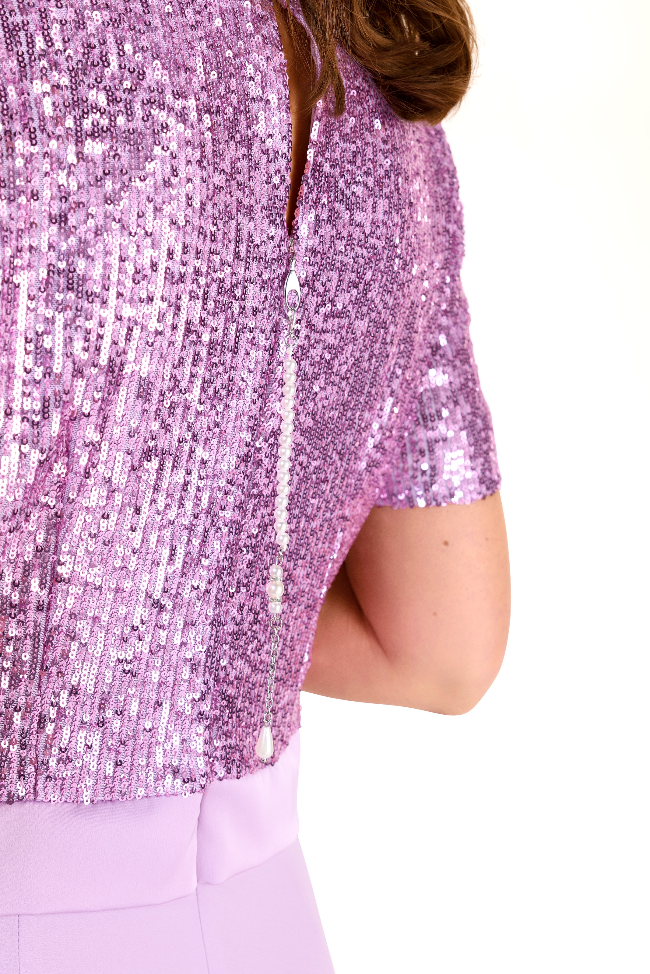 HERMANN LANGE Collection Jumpsuit in Purple