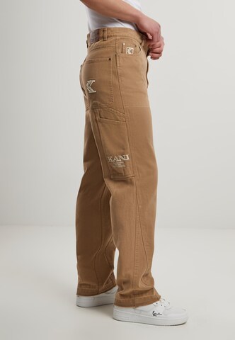 regular Pantaloni 'Carpenter' di Karl Kani in marrone