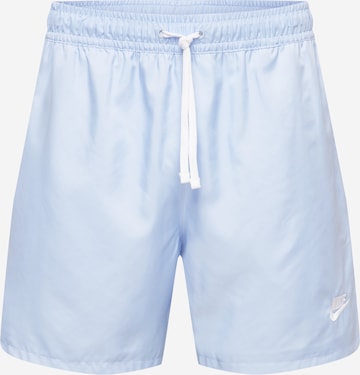 Nike Sportswear Shorts 'Essentials' in Blau: predná strana