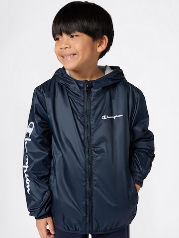 Champion Authentic Athletic Apparel Overgangsjakke i blå: forside