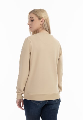 DreiMaster Maritim Sweatshirt 'Kilata' i beige