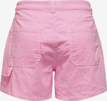 ONLY - Loosefit Calças 'VOX' em rosa