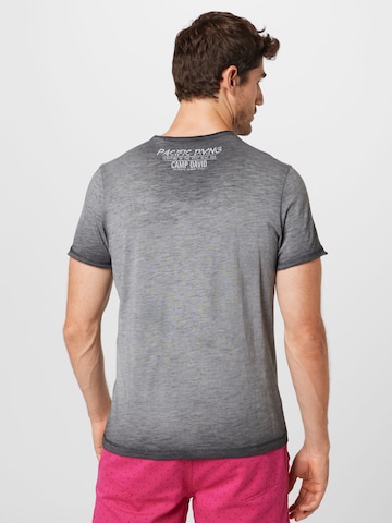 CAMP DAVID Shirt in Grey