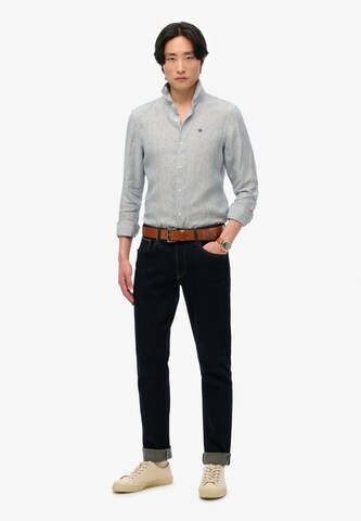 Coupe regular Chemise 'Vacation' Superdry en bleu