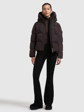 khujo Winter jacket 'Enits' in Purple