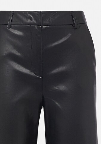 COMMA Wide Leg Hose in Schwarz