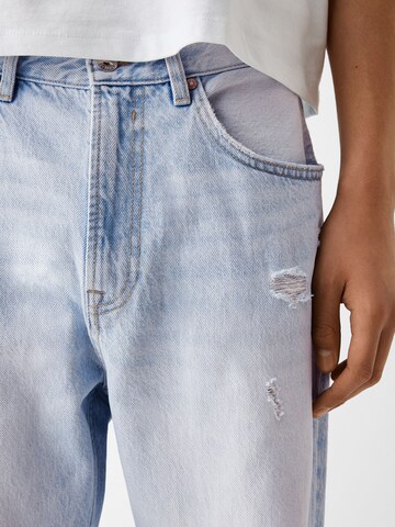 Bershka Loose fit Jeans in Blue