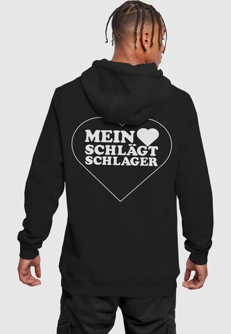 Merchcode Sweatshirt in Schwarz: Vorderseite