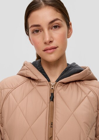 QS Between-seasons coat in Brown