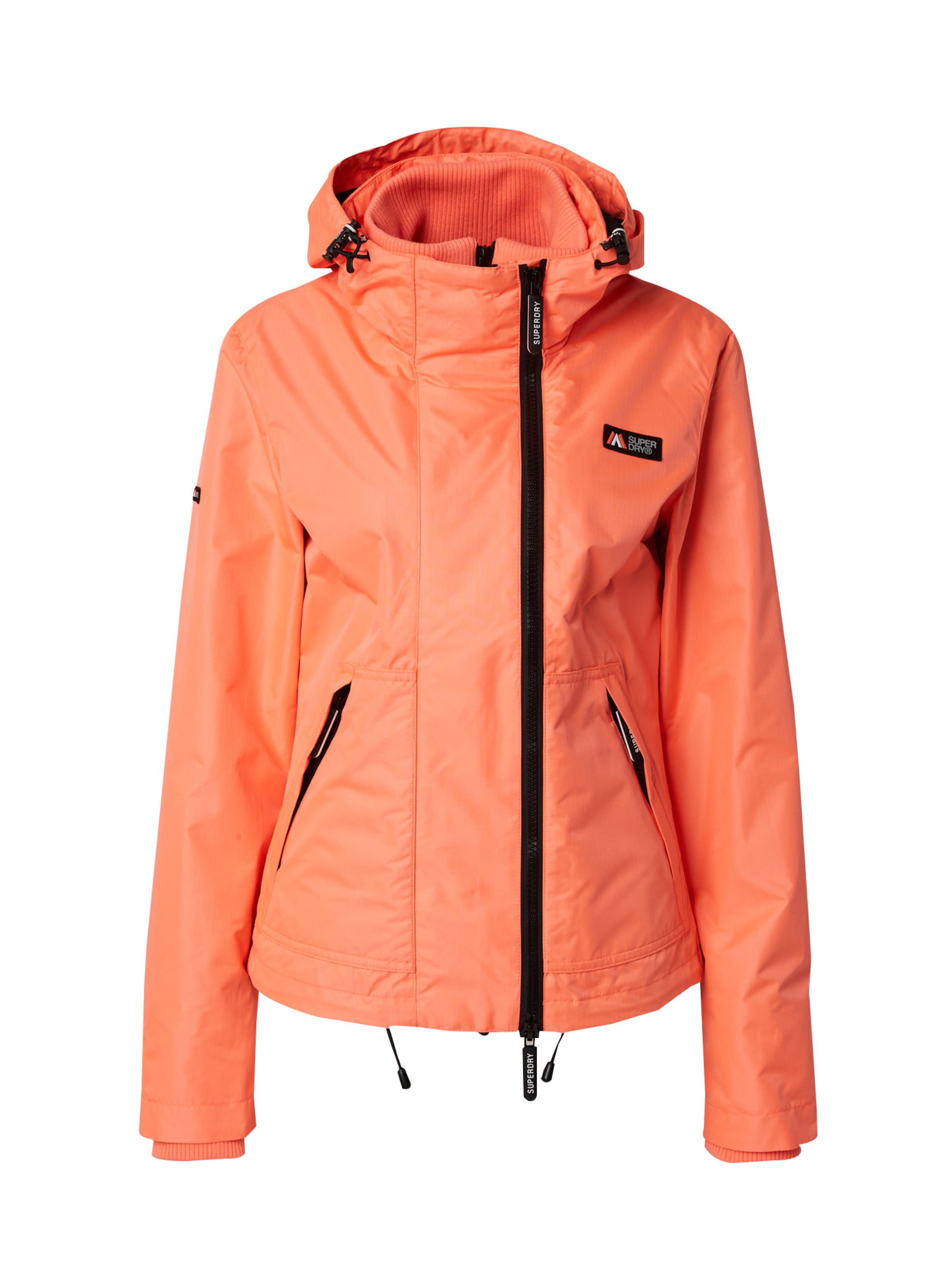 Superdry Prechodná bunda - Oranžová: predná strana