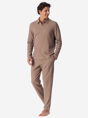 SCHIESSER Shirt ' Mix Relax ' in Beige