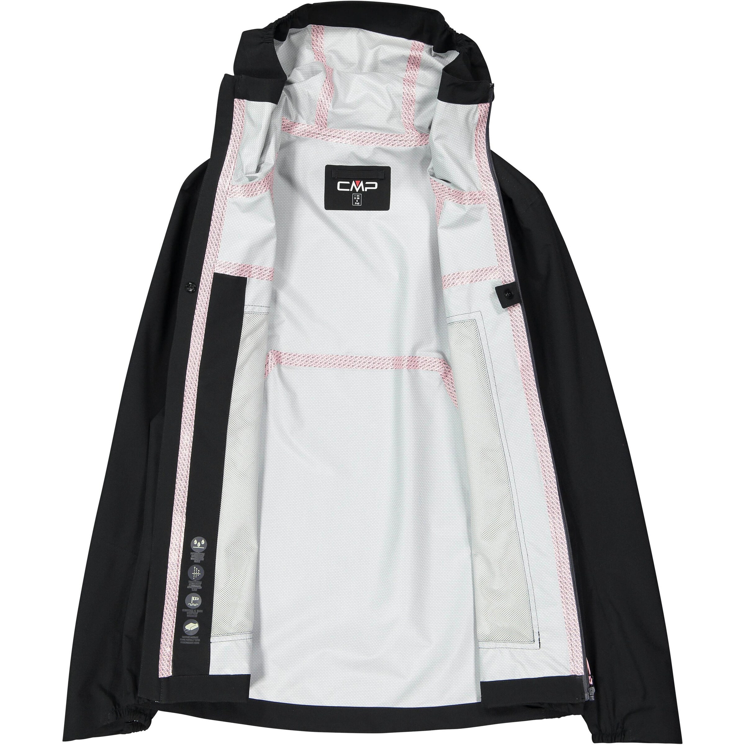 CMP Outdoor Jacket in Black