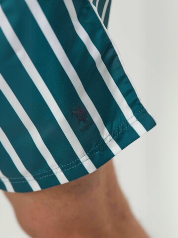 U.S. POLO ASSN. Badeshorts ' UMCharles ' i grøn
