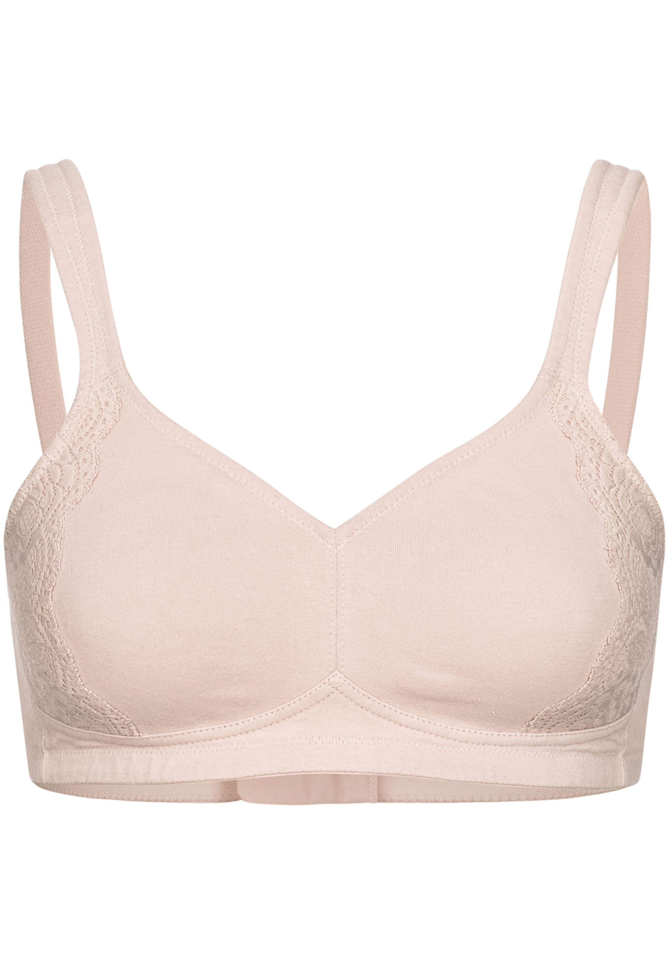 Erlich Textil - Soutien Bustier Soutien redutor em bege: frente