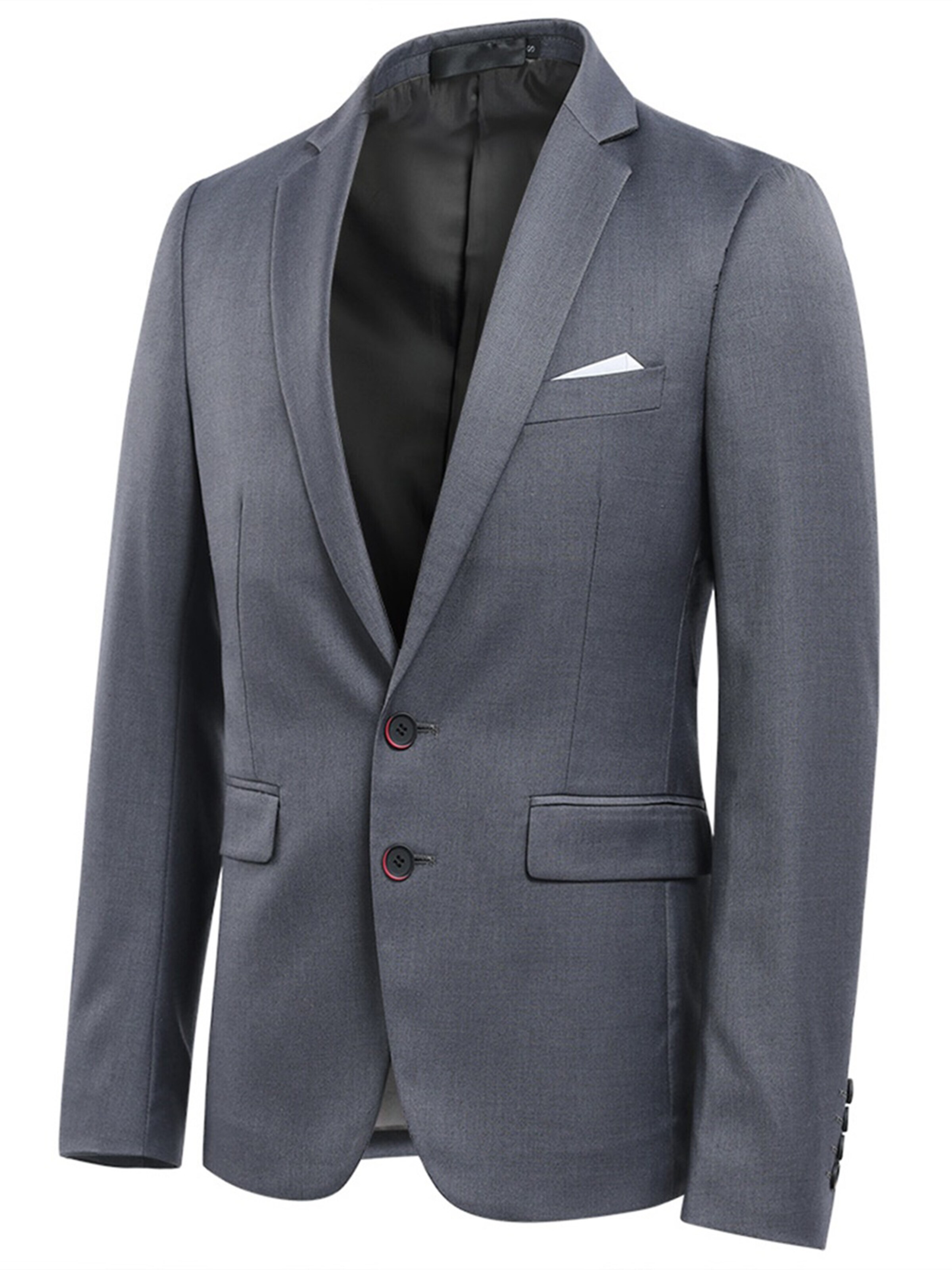 YOUTHUP Slim fit Suit 'Duett' in Grey