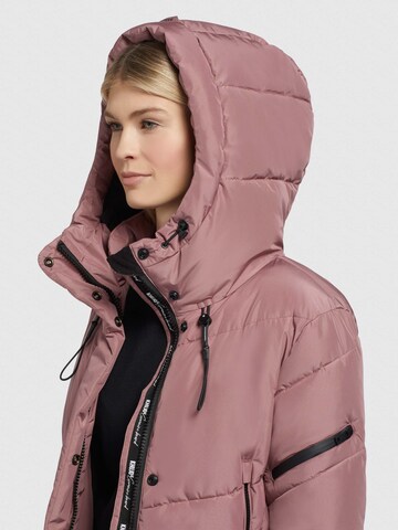 Manteau d’hiver 'Sonje5 ' khujo en rose