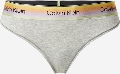 Siaurikės iš Calvin Klein Underwear, spalva – geltona / margai pilka / šviesiai violetinė / juoda, Prekių apžvalga