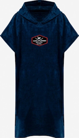 Surf Monkey - Toalla en azul: frente