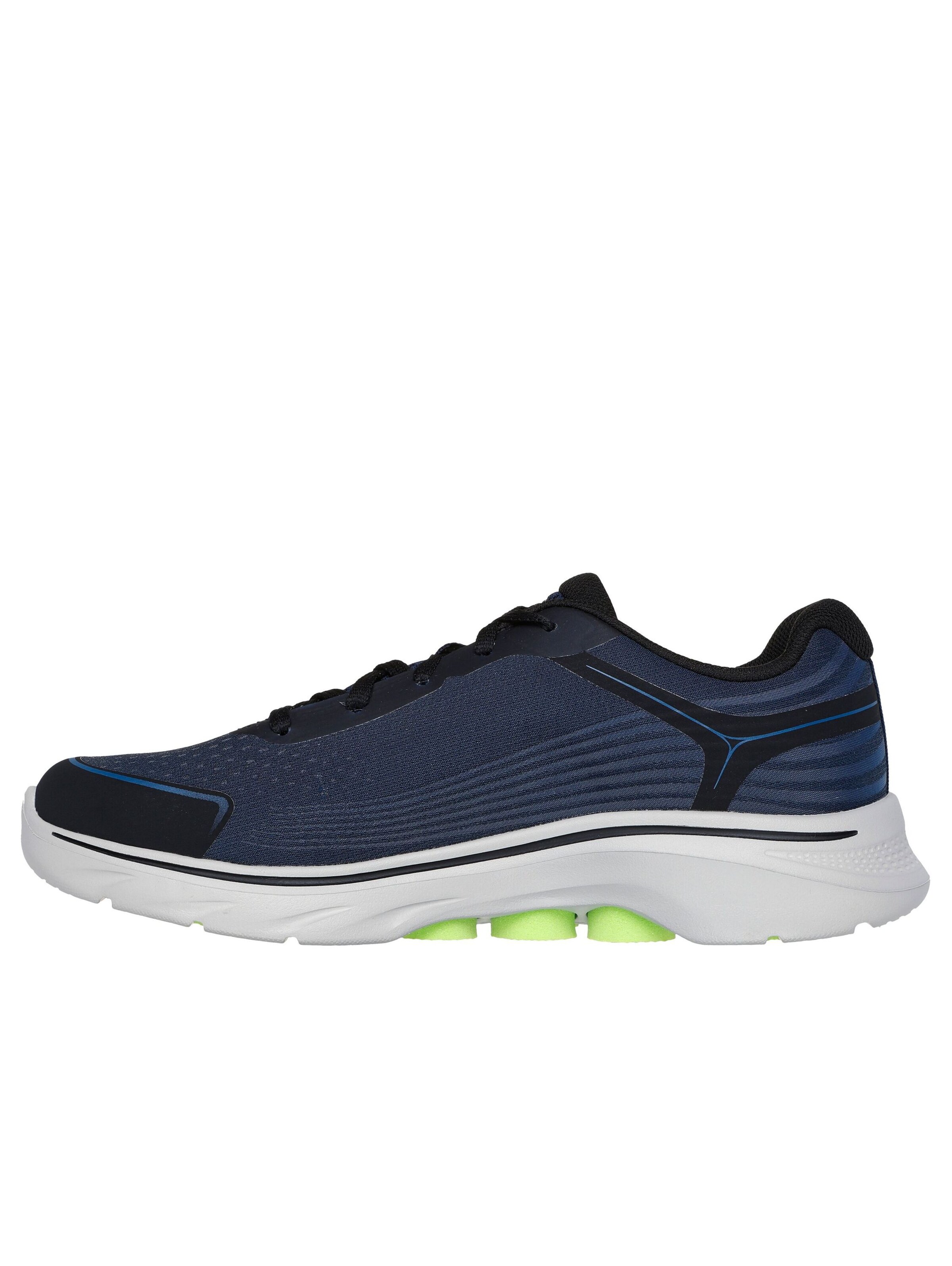 SKECHERS Athletic Lace-Up Shoes in Blue: front
