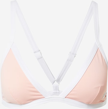 Tommy Jeans - Triángulo Top de bikini en rosa: frente