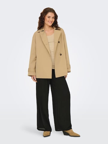 Manteau mi-saison 'ONLApril' ONLY en marron
