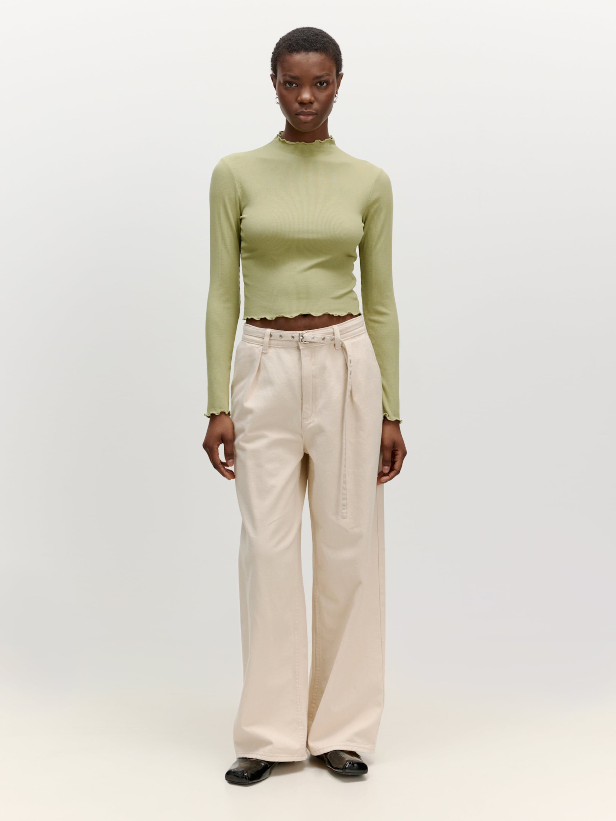 EDITED Producten Shirt 'Daniela' Groen