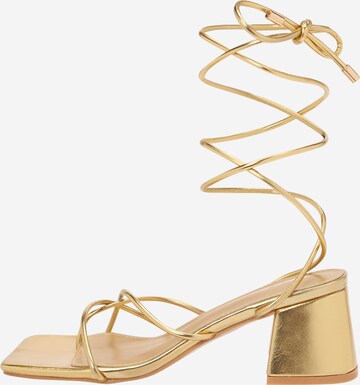 Public Desire Zehentrenner 'AERIN' in Gold