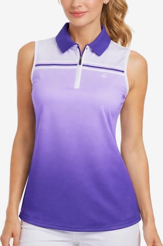 Cocain Underwear Shirt in Lila: Vorderseite