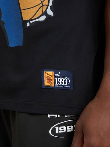 AND1 T-Shirt 'On Fire' in Schwarz