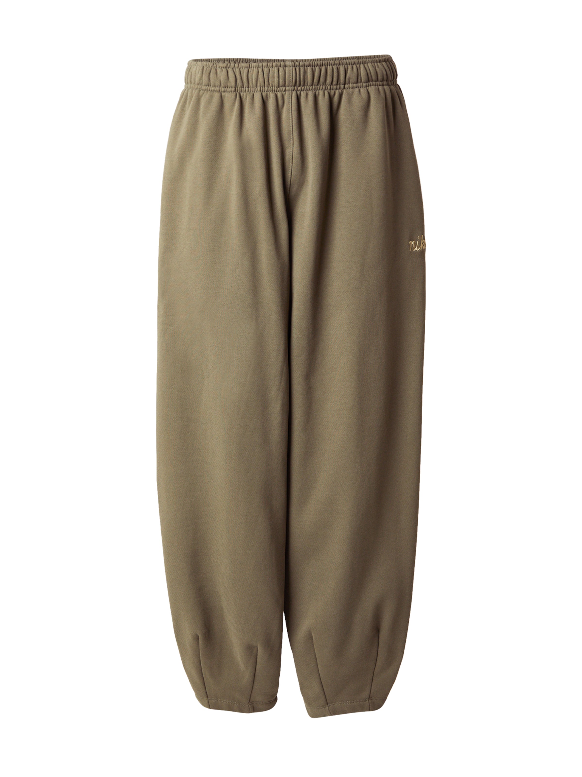 Pantalon 'CLUB' Nike Sportswear en vert : devant