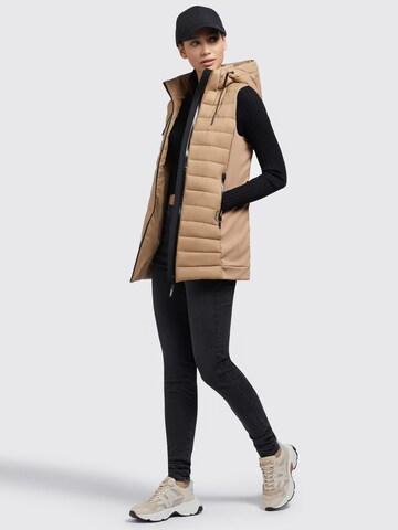 Gilet 'CEBCA' khujo en beige