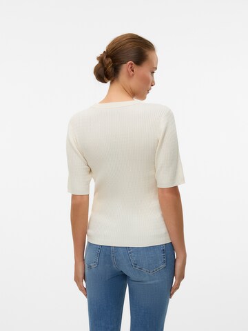 Pull-over 'VMSILJE' VERO MODA en beige