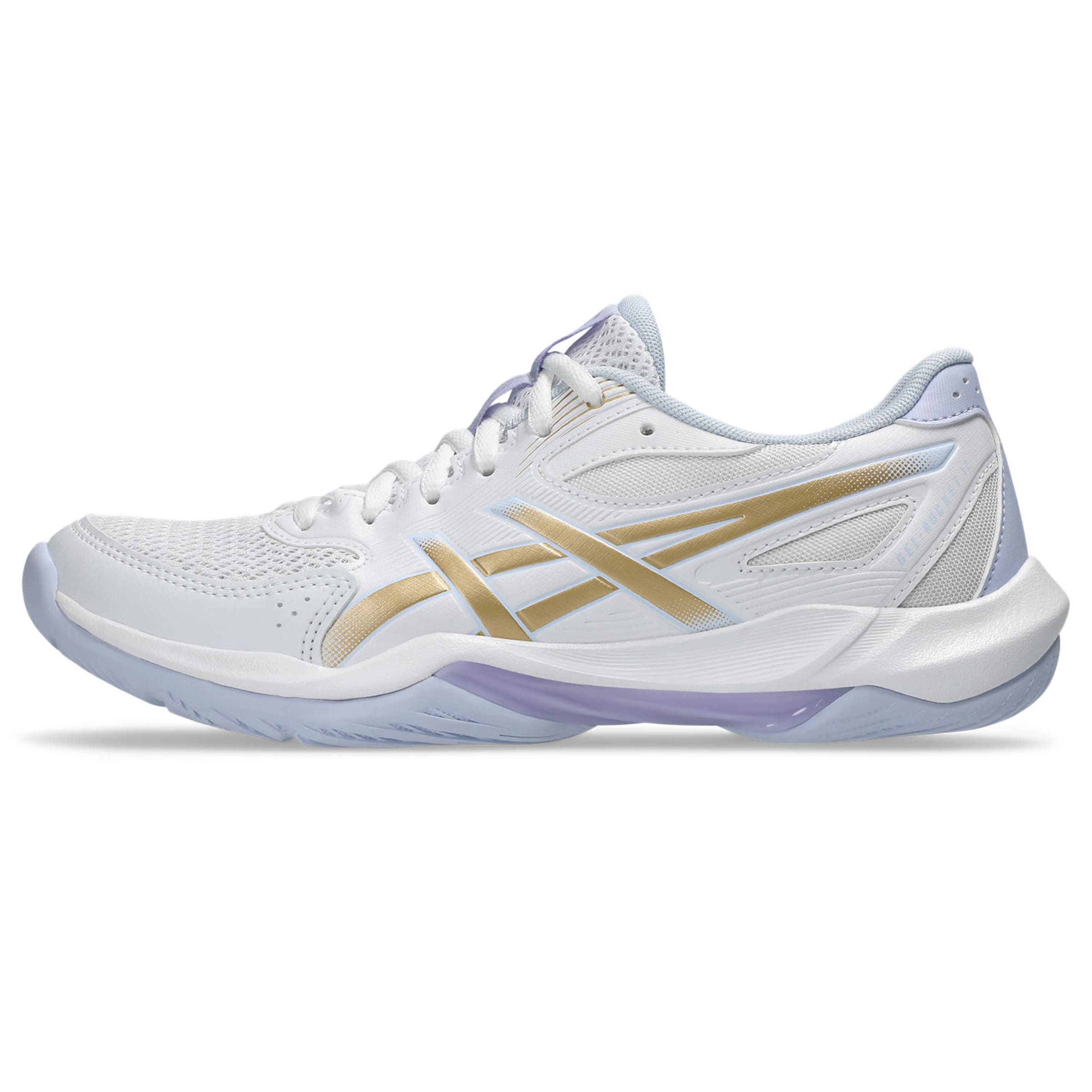 ASICS Athletic Shoes in White: front