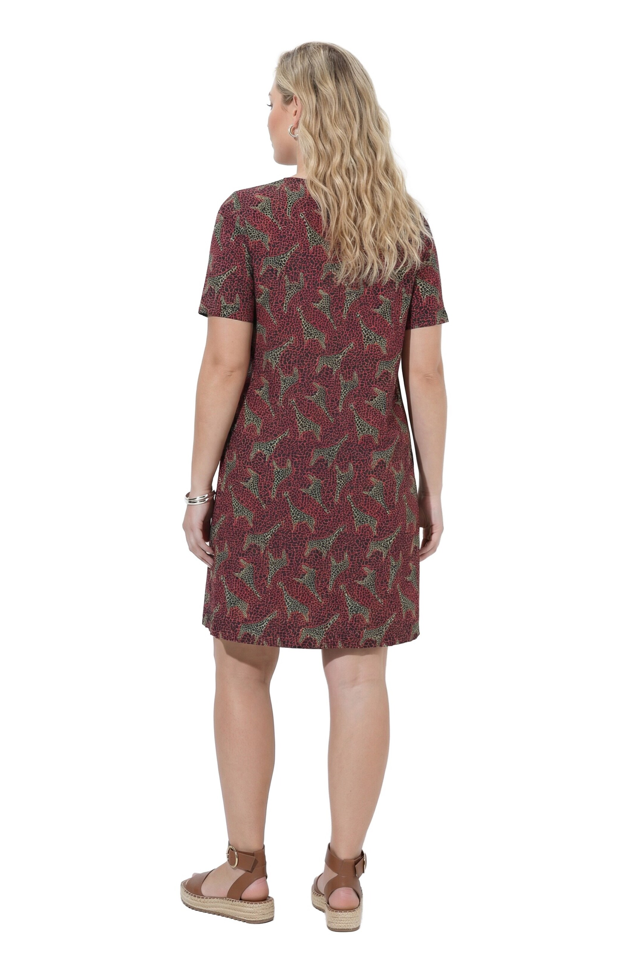 Ulla Popken Jurk in Rood