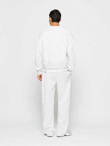 Burocs Wide leg Workout Pants 'Sweat Seam' in Grey