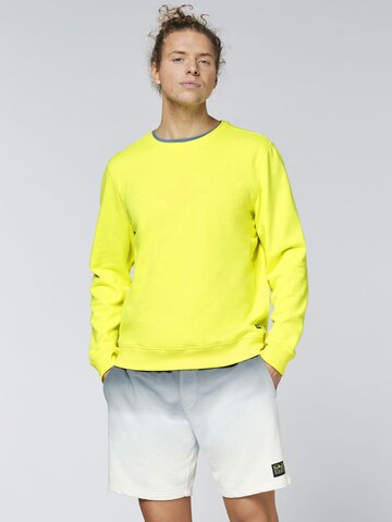 CHIEMSEE Sweatshirt in Gelb