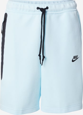 Nike Sportswear - Pantalón 'TCH FLC' en azul: frente