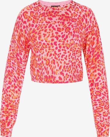 Pull-over faina en rouge : devant