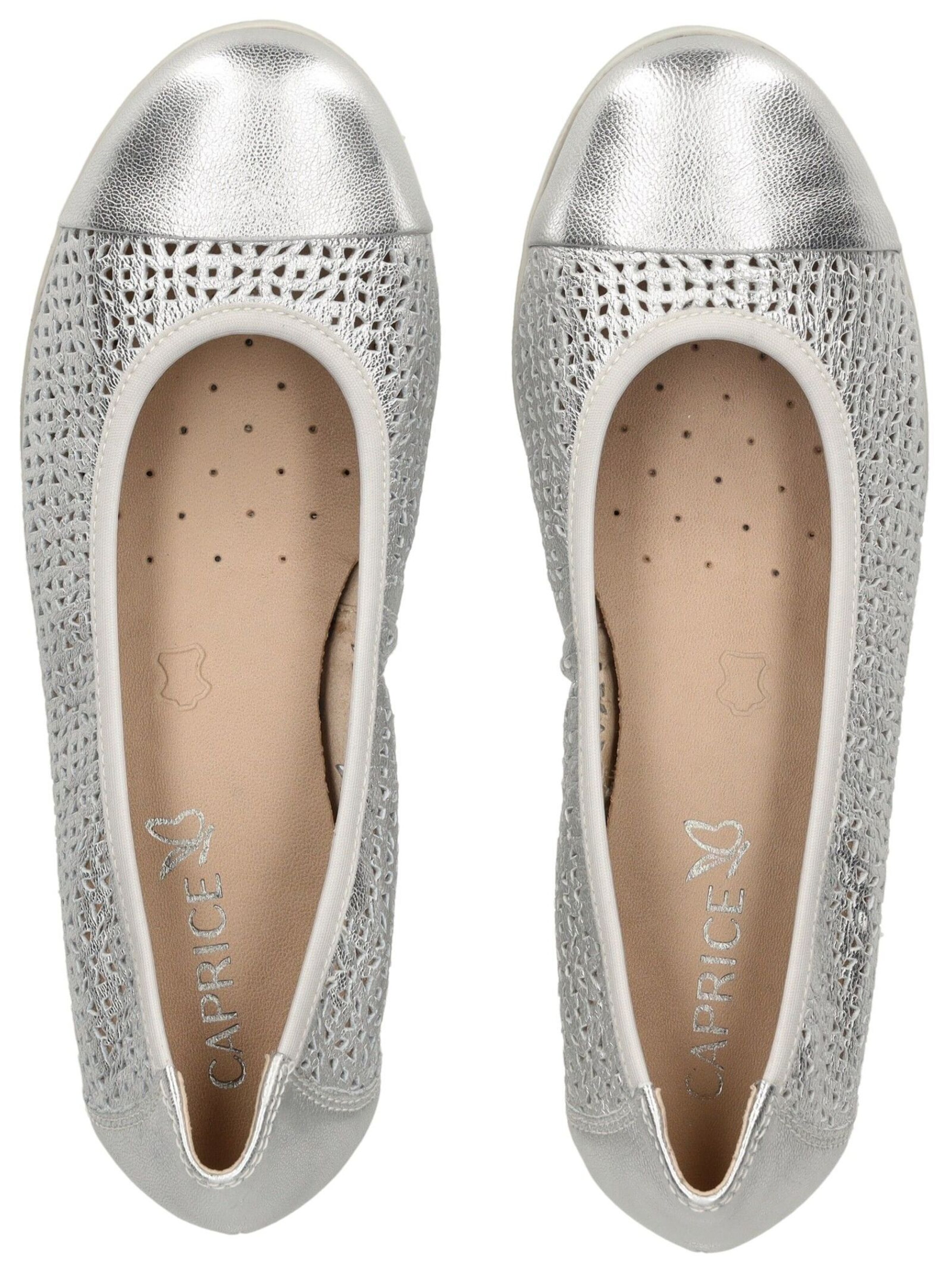 CAPRICE Ballerina in Zilver