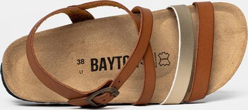 Bayton Sandalen met riem 'Gerone' in Bruin