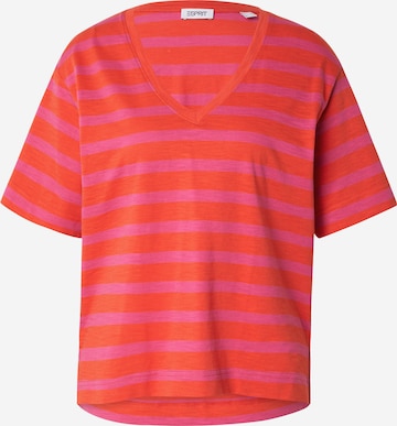 ESPRIT Shirt in Rood: voorkant