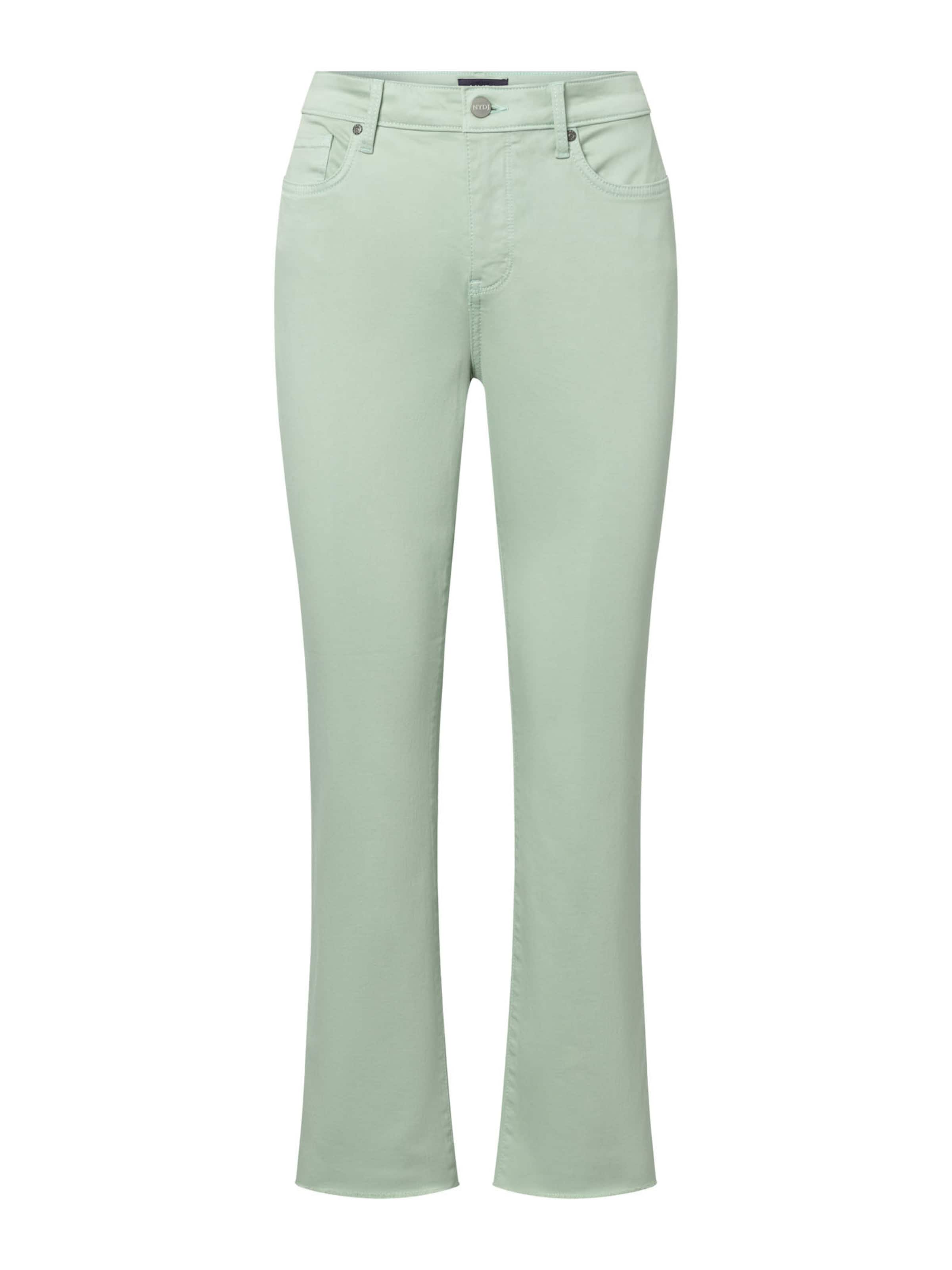 NYDJ Slimfit Jeans 'Sheri' in Groen: voorkant