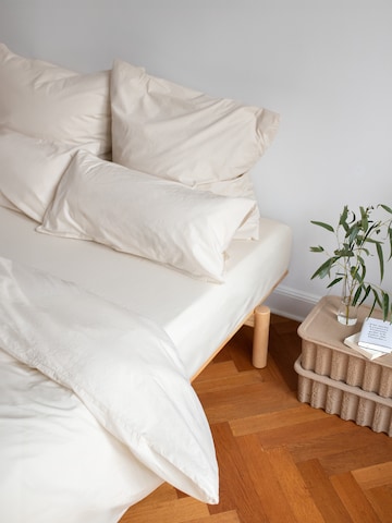 Erlich Textil Dekbedovertrek 'Finn' in Beige