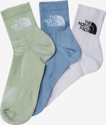 THE NORTH FACE Sports socks in Blue: front