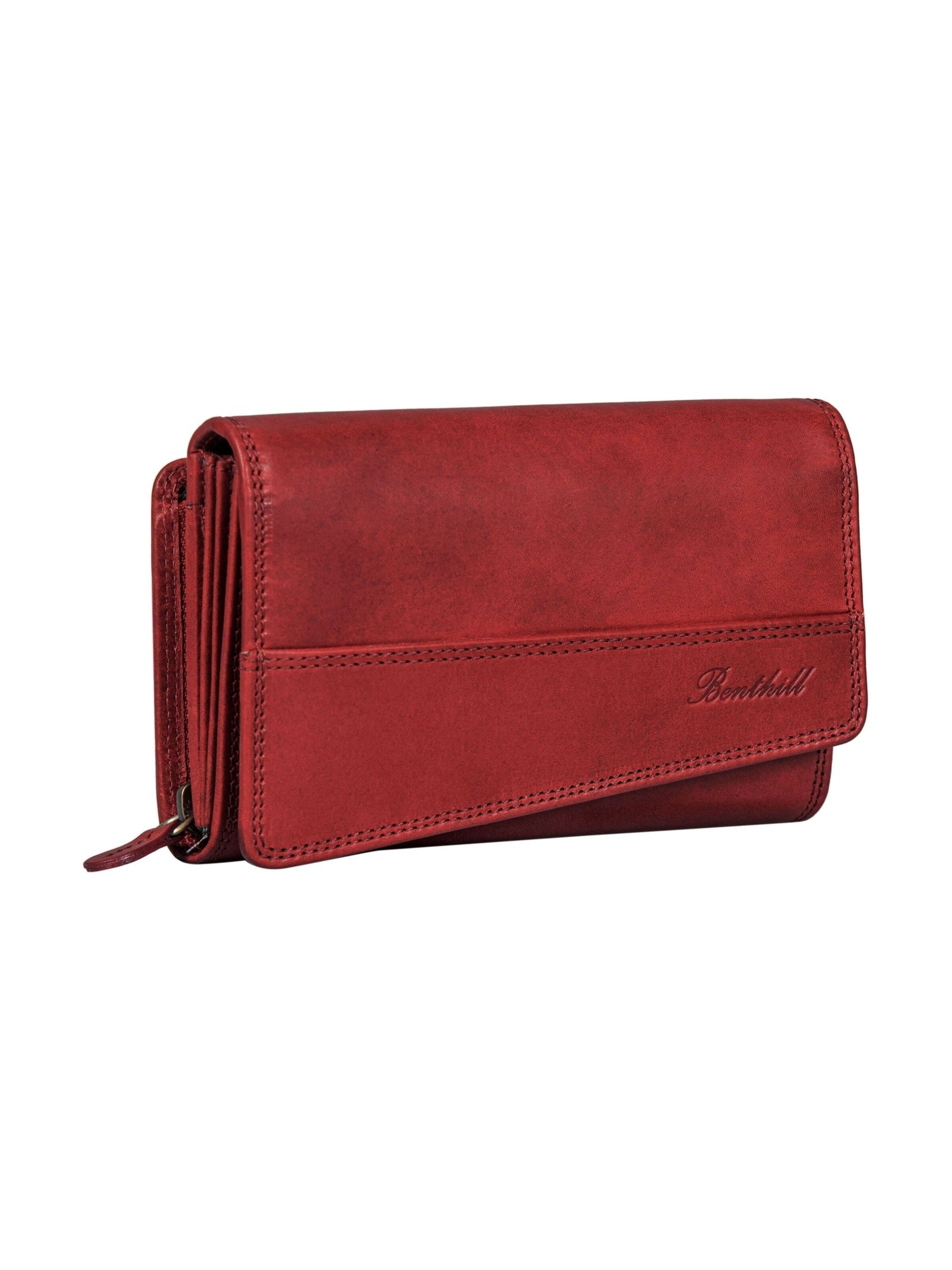 Benthill Wallet in Red: front